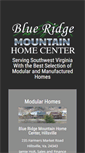 Mobile Screenshot of blueridgemountainhomecenter.com